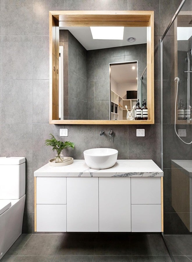 Cosmos Star™ White Vinyl Wallpaper Self Adhesive Wallpaper Furniture Countertops Desktop Wardrobe Contact Paper Stickers Vinyl Waterproof Wall Paper (White Matte Wallpaper, 12x72 inch) - Image 5